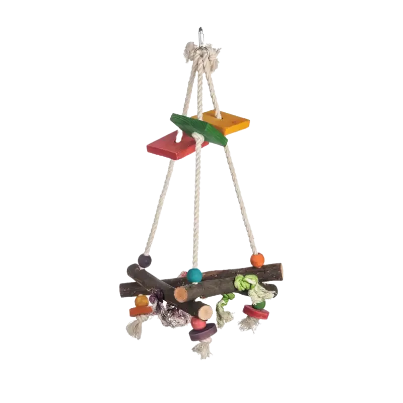 Trekantsgunga Trädetaljer & Rep – 27X53 CM