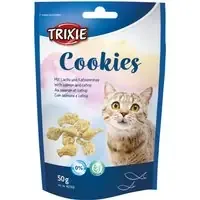 Trixie Cookies med lax och kattmynta – 50 g Erbjudande