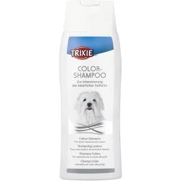 Trixie Shampoo Colour - Shampoo med färgåtergivning till vita pälsar