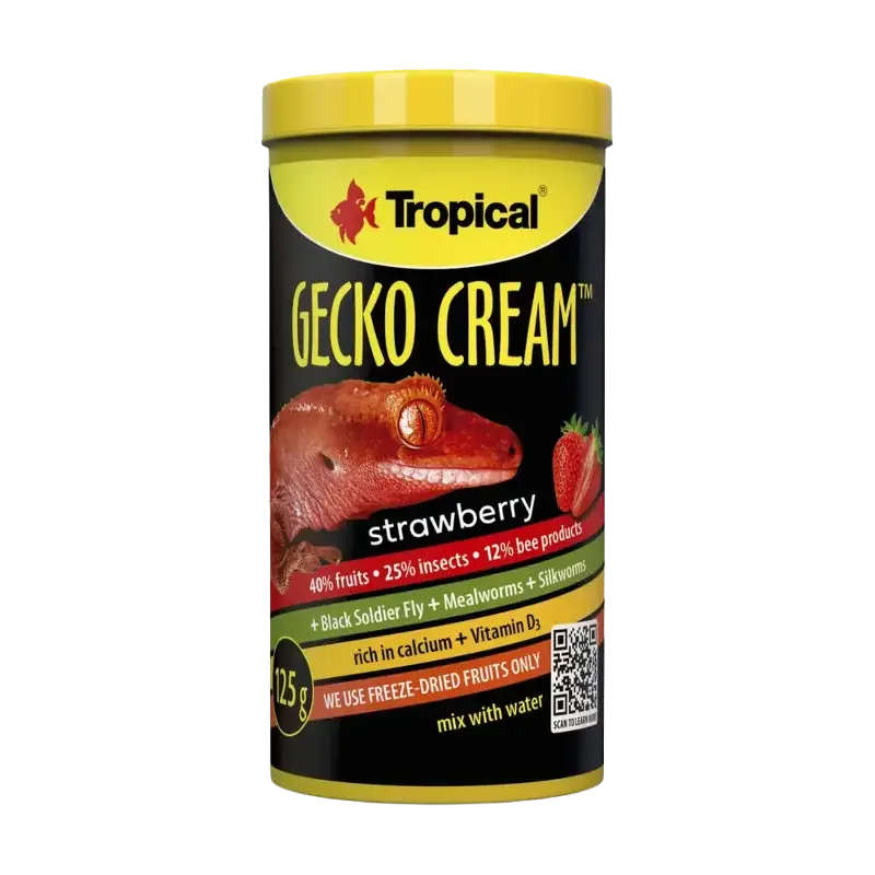Tropical Gecko Cream Jordgubbe – 100 ML
