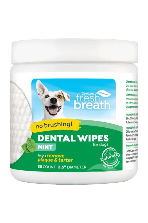 Tropiclean Dental Wipes