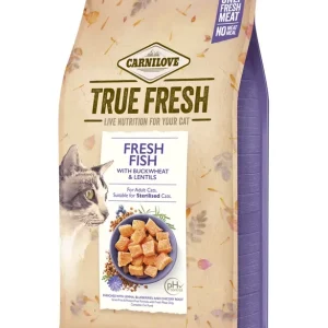 True Fresh Fish Torrfoder för katt 340g Populär