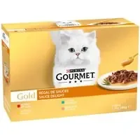 Trygg betalning Gourmet Gold saftig-fina strimlor 12 x 85 g – Kycklingvarianter