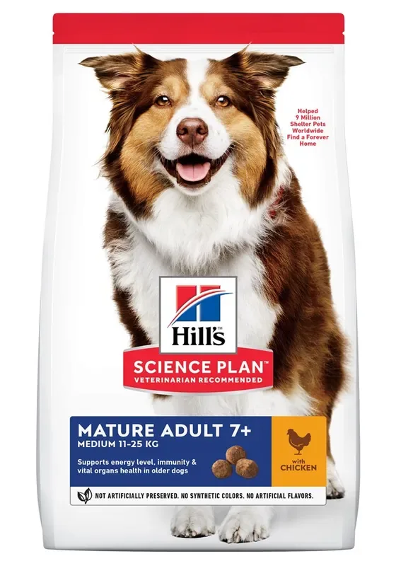 Trygg betalning Hill‘s Science Plan Canine Mature Medium Chicken 18 kg