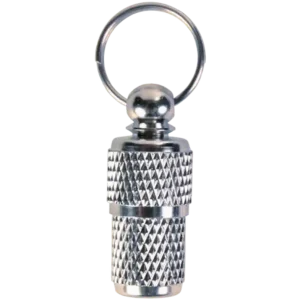 Trygg betalning I.D. Tag Chrome Gray 36 mm