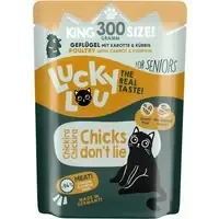 Trygg betalning Lucky Lou Senior 6 x 300 g – Fjäderfä