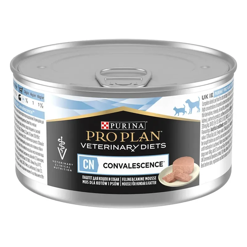 Trygg betalning Pro Plan Cat/Dog Veterinary Diets CN Convalescence 195 g för katter och hundar