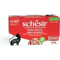 Trygg betalning Schesir Complete Nutrition filé i gelé 6 x 50 g – Tonfisk med räkor