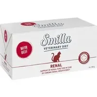 Trygg betalning Smilla Veterinary Diet Renal med nötkött – 8 x 100 g