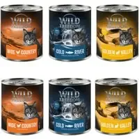 Trygg betalning Wild Freedom Adult 6 x 800 g – spannmålsfritt – Mixpack (kyckling, lax, kanin)