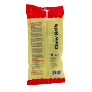 Tuggrullar med Kyckling 2p Vit 20cm
