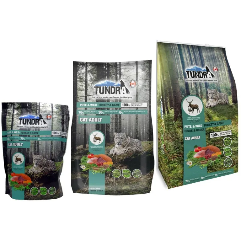 Tundra kattfoder – kalkon & vilt