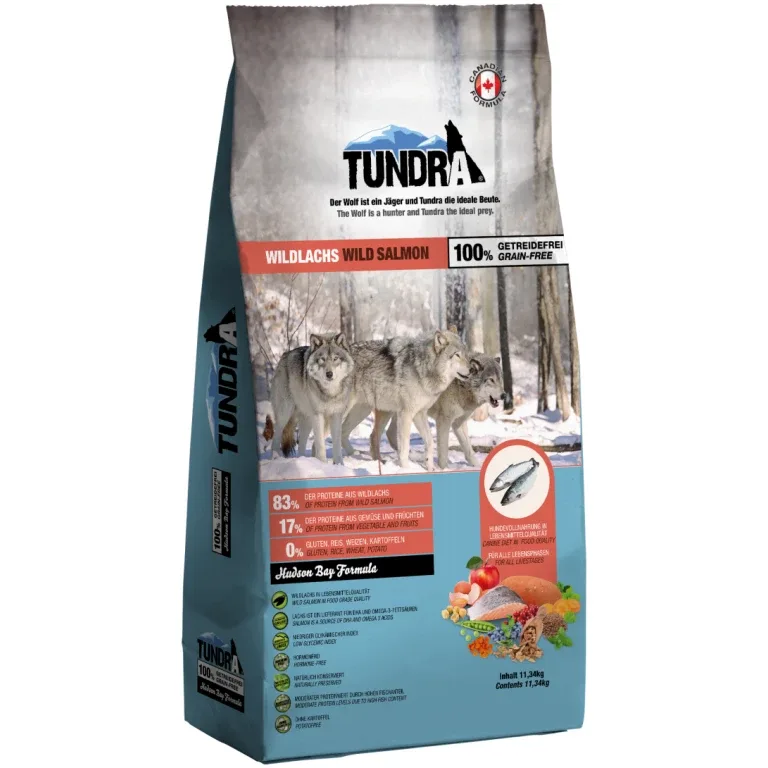 Tundra lax hundfoder