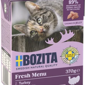 Turkey Chunks in Jelly V氓tfoder f枚r katt 370g