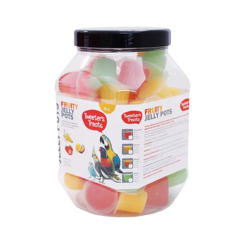 Tweeters Treats Fruity Jelly Pots – 1 st