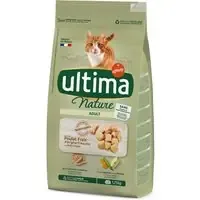 Ultima Cat Nature med kyckling – Ekonomipack 2 x 1,25 kg Nedsatt pris