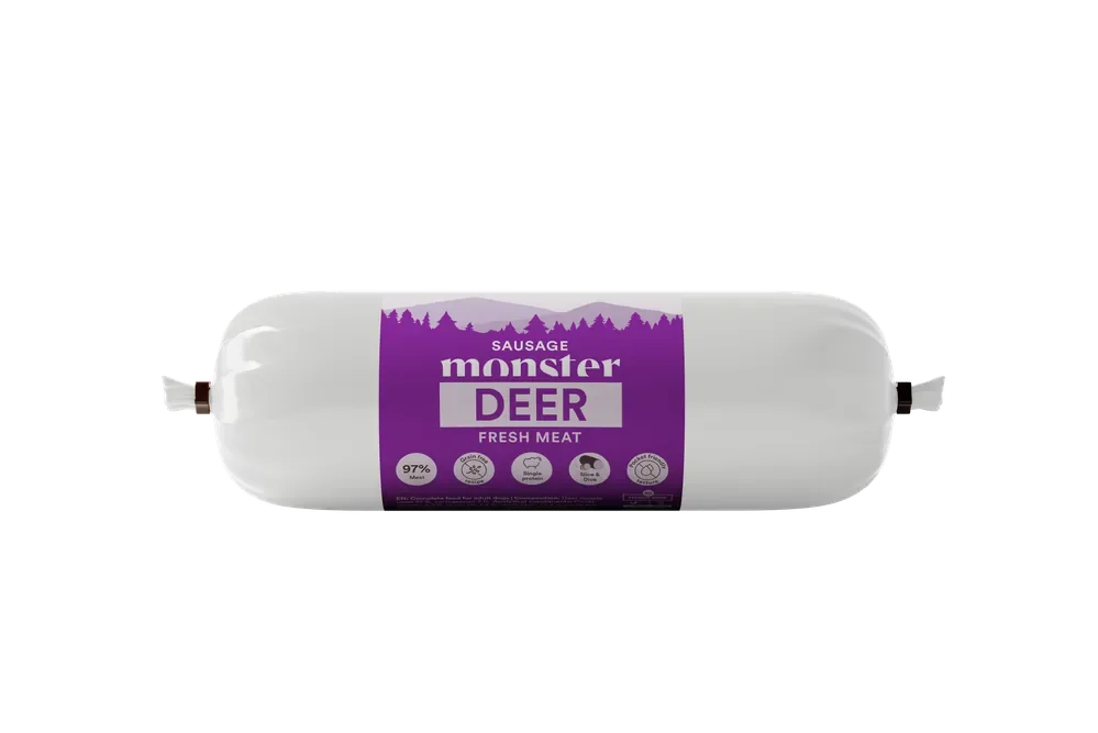 Utförsäljning Monster Sausage Deer 400g