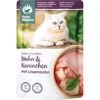 Utförsäljning Pure Nature Feline 12 x 85 g – Kyckling & kanin