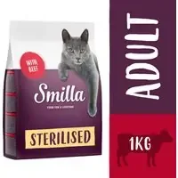 Utförsäljning Smilla Adult Sterilised Nötkött – 1 kg
