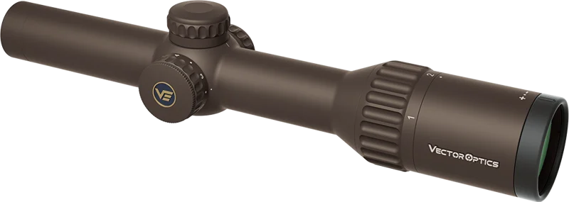 Vector Optics Continental x6 1-6×24 Coyote FDE HD SFP Hunting Scope