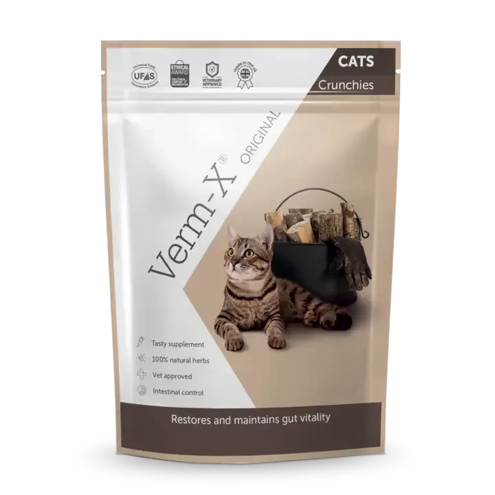 Verm-X Original Crunchies för Katt