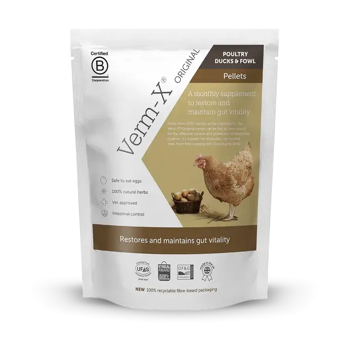 Verm-X Original Pellets för Höns, Anka & Fjäderfä