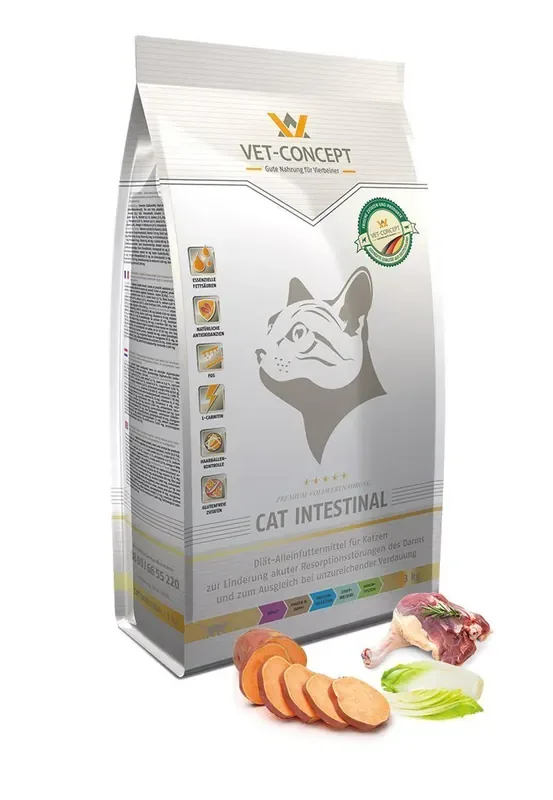 Vet Concept Katt Intestinal för katter 400 g Rabatter