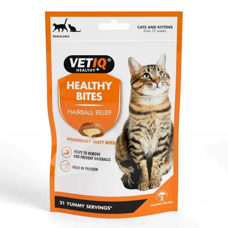 VetIQ Healthy Bites Hairball 65 g prisnedsättning