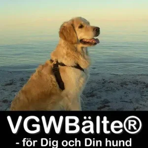 VGW Hundsele Extension Svart XL 74-83cm Bröstomfång