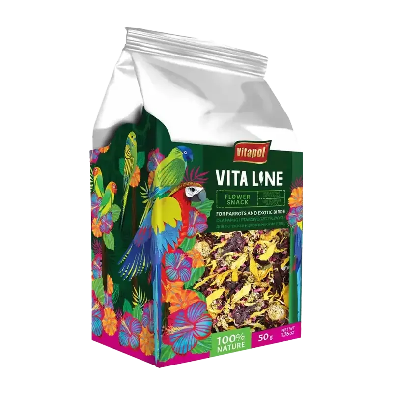 Vita Line Flower Snack 50 G – 4 PACK