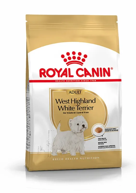 West Highland White Adult Torrfoder för hund – 1,5 kg Begränsat antal