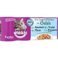 Whiskas La Carte 12 x 390 / 400 g – Fishermans in Jelly (12 x 390 g) Extra rabatt