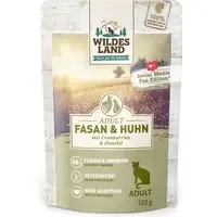 Wildes Land Cat 12 x 100 g – Fasan & kyckling med tranbär prisnedsättning