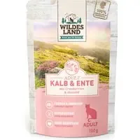 Wildes Land Cat 12 x 100 g – Kalv & Anka med tranbär Kundfavorit