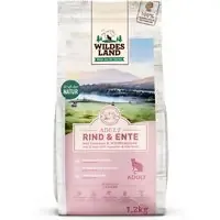 Wildes Land Cat med nötkött, anka & trädgårdsgrönsaker – 1,2 kg Populär