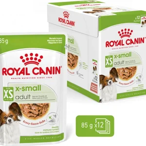 X-Small Adult Adult Gravy V氓tfoder f枚r hund 12x85g