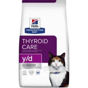 y/d Thyroid Care Veterin盲rfoder f枚r katt 3kg