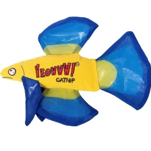 Yeowww Kattleksak Kampfisk Blå