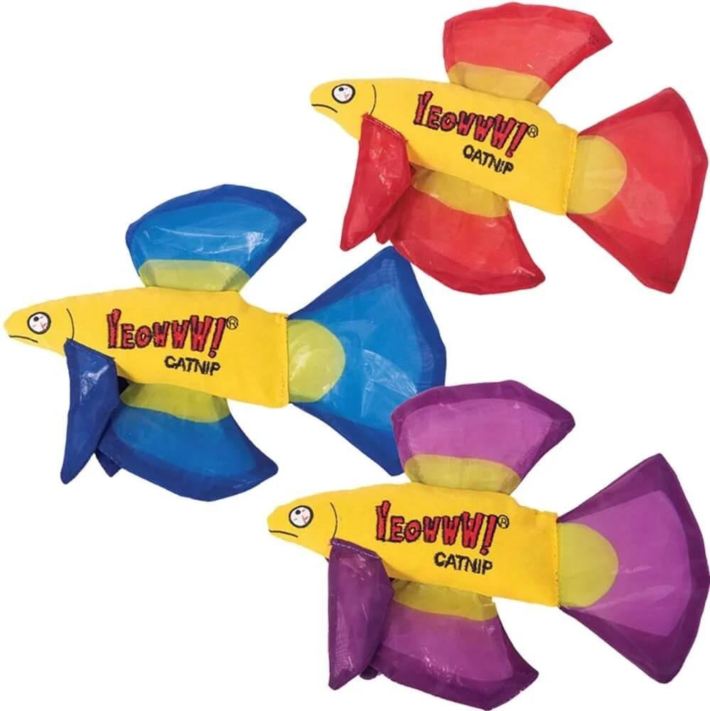 Yeowww Kattleksak Kampfisk Blå - Image 2