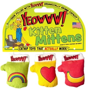 Yeowww Kattleksak Kitten Mittens 3-p