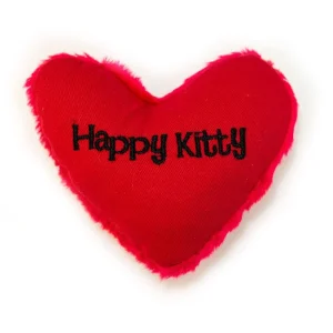 Yeowww Kattleksak med Kattmynta Hjärta Happy Kitty