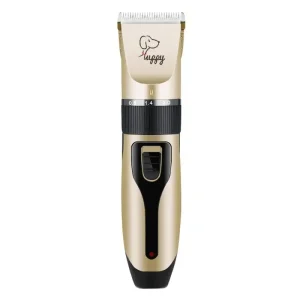 ZOE – Premium Grooming Kit för husdjur. – Uppladdningsbar med 120 Min Batteritid, Tyst Motor och Precis Bladjustering, Keramiska och Stålblad, För Katter och Hundar