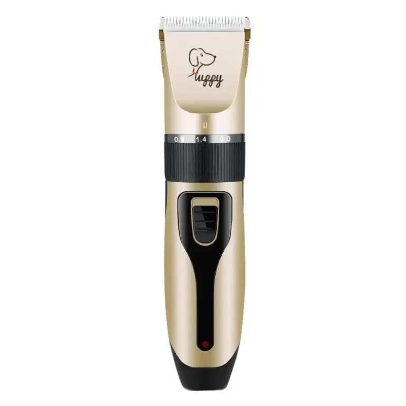 ZOE – Premium Grooming Kit för husdjur. – Uppladdningsbar med 120 Min Batteritid, Tyst Motor och Precis Bladjustering, Keramiska och Stålblad, För Katter och Hundar
