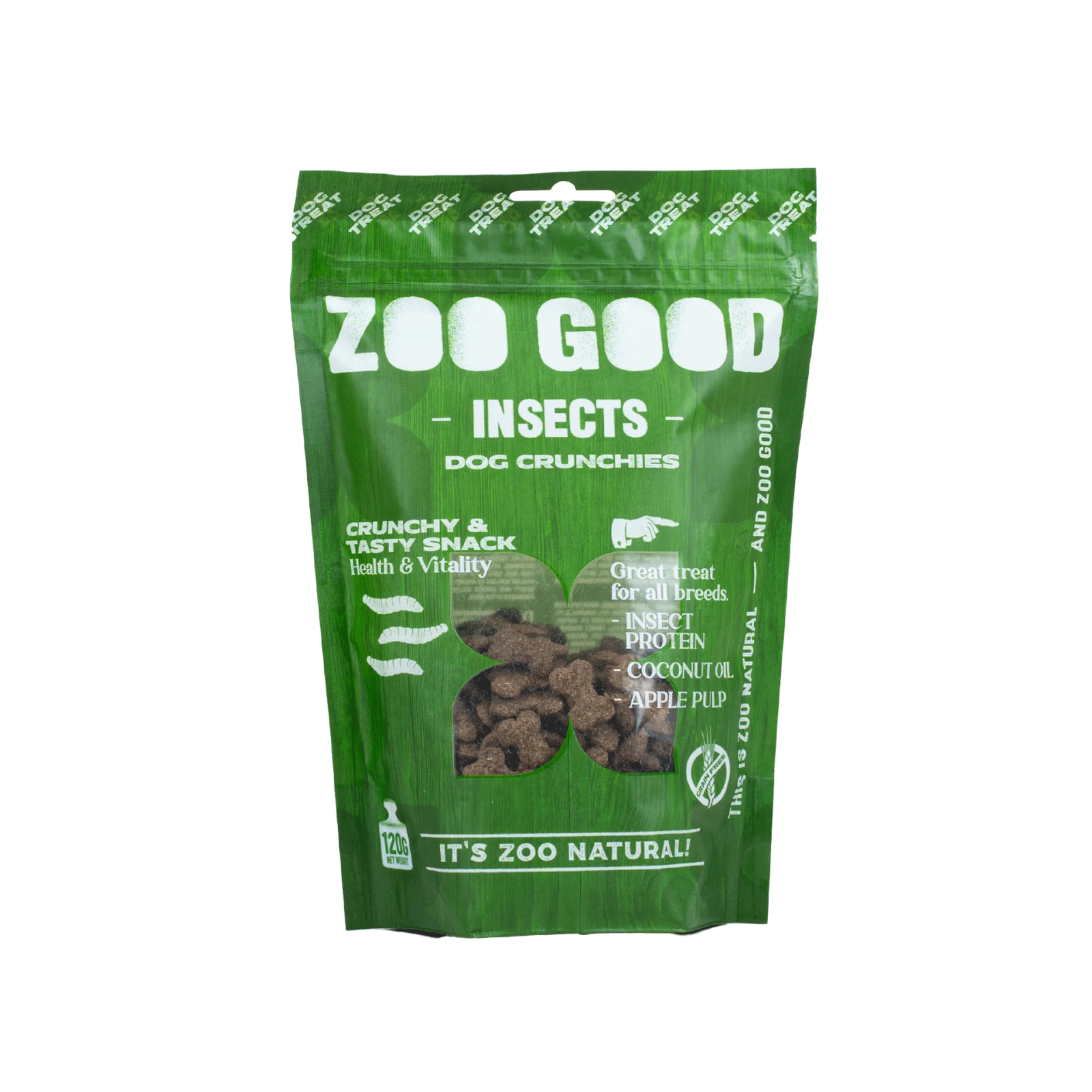 ZOO GOOD Hundgodis Crunchy Insects