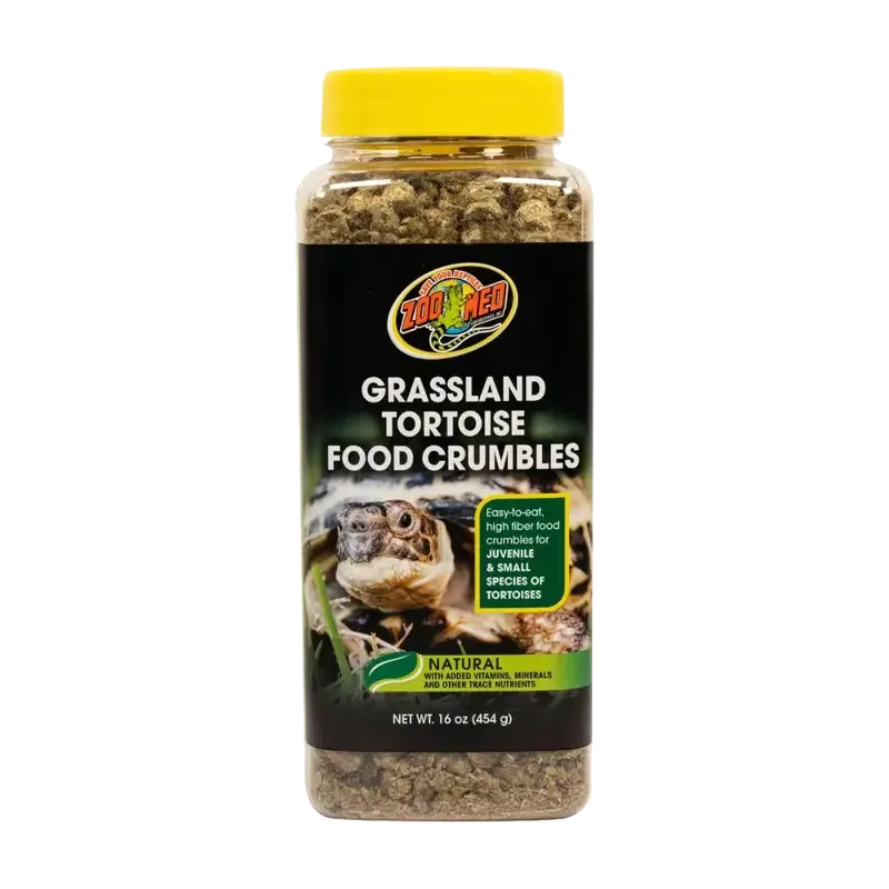 Zoo Med Grassland Sköldpadda Crumbles – 440 G