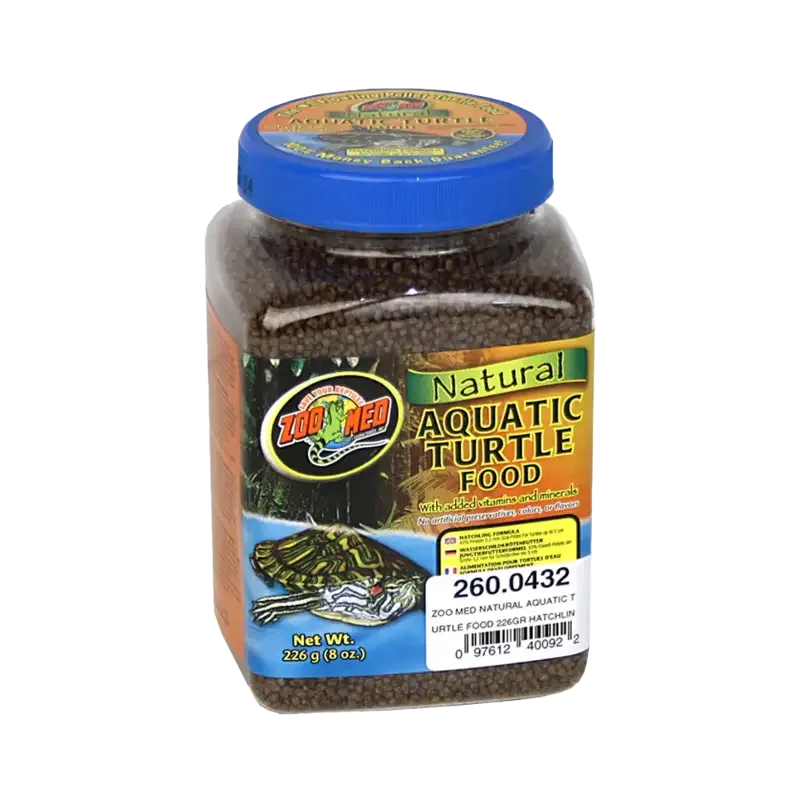 Zoo Med Natural Aquatic Sköldpadda foder Hatchling Formula – 226 G