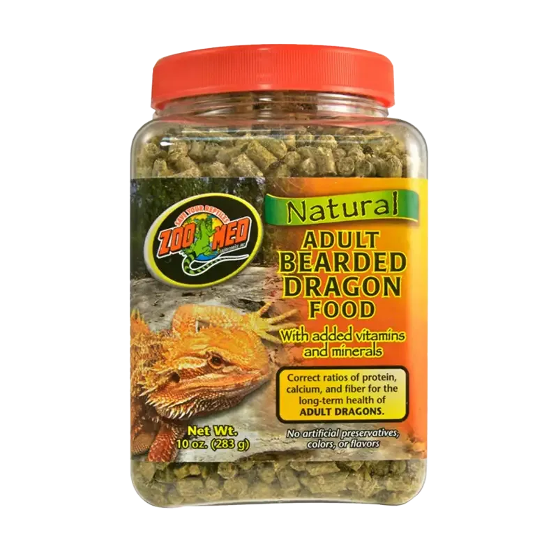 Zoo Med Natural Vuxen Skäggagam – 283 G