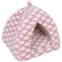 zooplus Basics Fluffy kattgrotta – rosa Rea