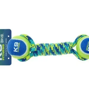 Zs K9 Double Tennisball Rope + 2balls 31cm